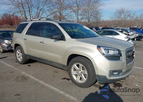 2015 GMC Acadia Sle-2 from USA, damaged, VIN 1GKKVPKDXFJ254275